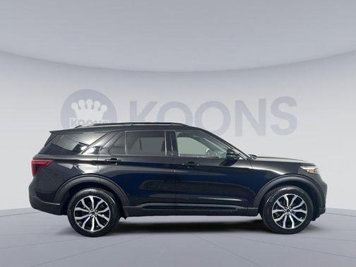 AGATE BLACK METALLIC 2020 Ford Explorer ST