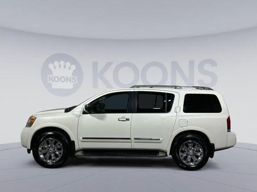 Pearl White 2015 Nissan Armada Platinum