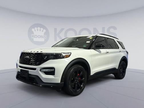 STAR WHITE MET TRI-COAT 2022 Ford Explorer ST