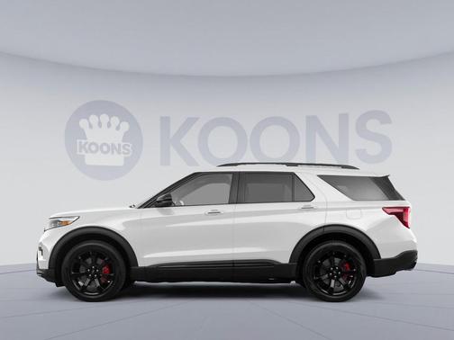 STAR WHITE MET TRI-COAT 2022 Ford Explorer ST