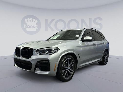 Glacier Silver Metallic 2021 BMW X3 M40i