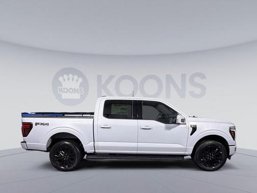 SPACE WHITE METALLIC 2025 Ford F-150 Lariat
