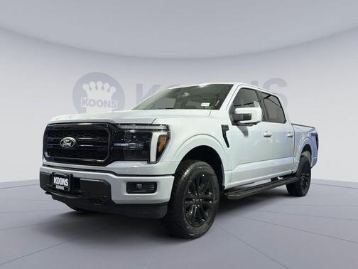 SPACE WHITE METALLIC 2025 Ford F-150 Lariat