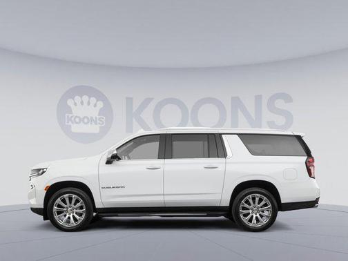 Summit White 2022 Chevrolet Suburban LT