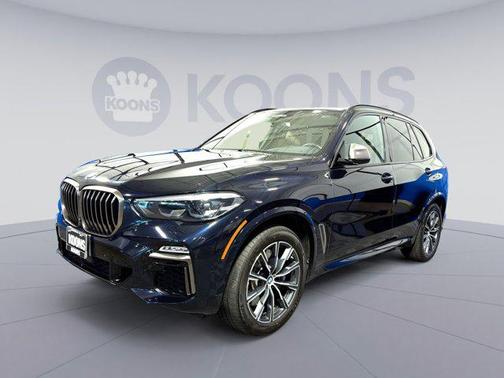 Carbon Black Metallic 2021 BMW X5 M50i
