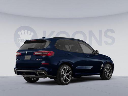 Carbon Black Metallic 2021 BMW X5 M50i