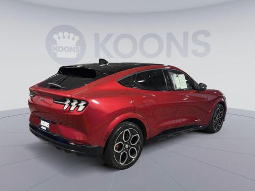 Rapid Red Metallic Tinted Clearcoat 2022 Ford Mustang Mach-E GT