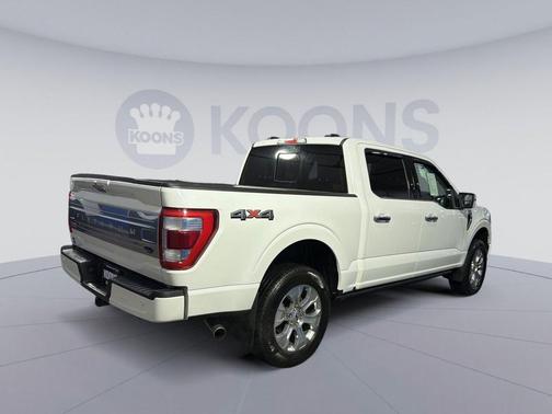 STAR WHITE METALLIC TRICOAT 2022 Ford F-150 Platinum