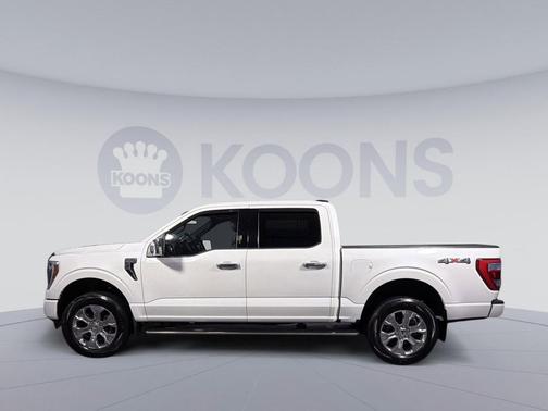 STAR WHITE METALLIC TRICOAT 2022 Ford F-150 Platinum
