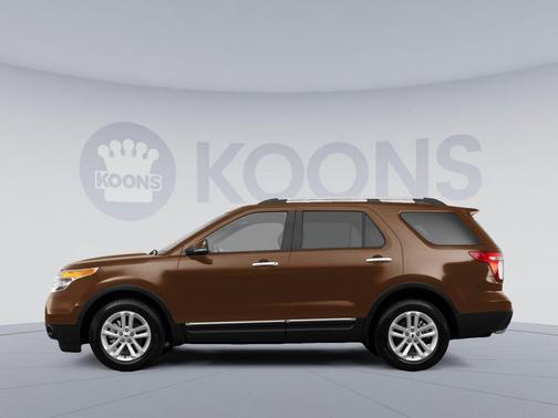 White Gold Metallic 2017 Ford Explorer XLT