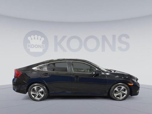 Crystal Black Pearl 2020 Honda Civic LX