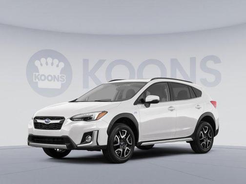 Crystal White Pearl 2019 Subaru Crosstrek Hybrid Base