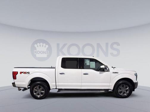 STAR WHITE METALLIC TRI-COAT 2020 Ford F-150 Lariat