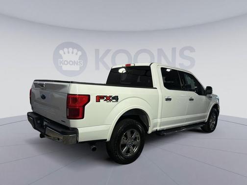 STAR WHITE METALLIC TRI-COAT 2020 Ford F-150 Lariat