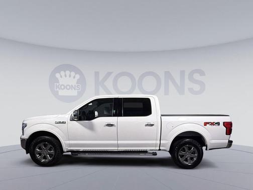 STAR WHITE METALLIC TRI-COAT 2020 Ford F-150 Lariat