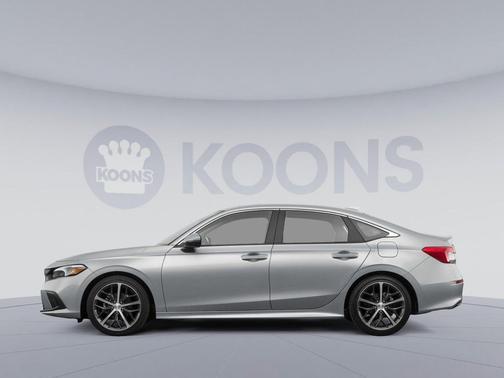 Lunar Silver Metallic 2024 Honda Civic Touring
