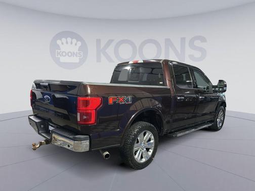 MAGMA RED 2018 Ford F-150 Lariat