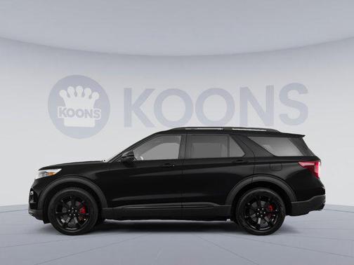AGATE BLACK METALLIC 2022 Ford Explorer ST
