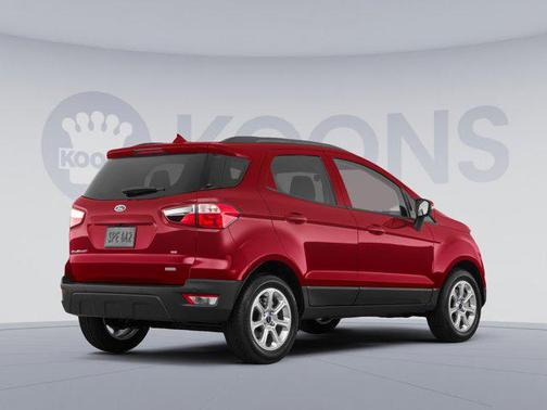 RUBY RED MET TNTD CLEARCOAT 2019 Ford EcoSport SE