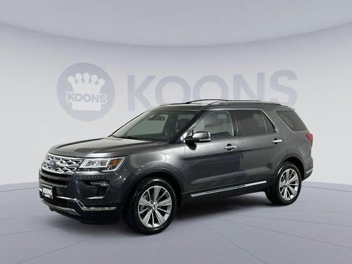 Magnetic Metallic 2018 Ford Explorer Limited