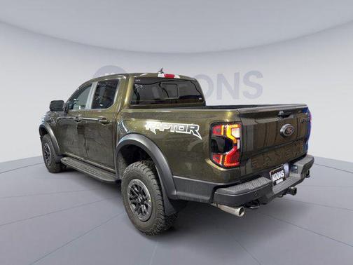 Shelter Green Metallic 2026 Ford Ranger Raptor