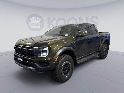 Shelter Green Metallic 2026 Ford Ranger Raptor