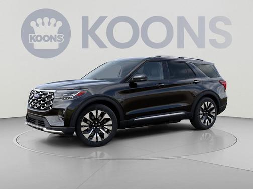 Agate Black Metallic 2027 Ford Explorer Platinum