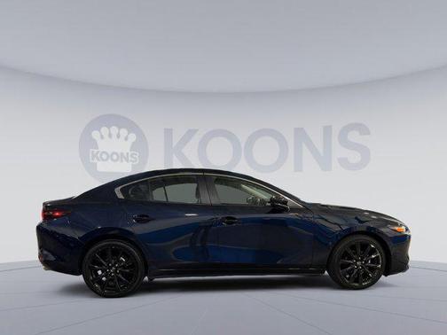 Deep Crystal Blue Mica 2025 Mazda Mazda3 2.5 S Select Sport