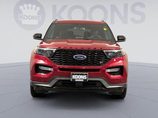 Rapid Red Metallic Tinted Clearcoat 2021 Ford Explorer ST
