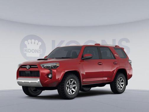 Barcelona Red Metallic 2021 Toyota 4Runner TRD Off Road