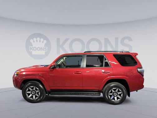Barcelona Red Metallic 2021 Toyota 4Runner TRD Off Road