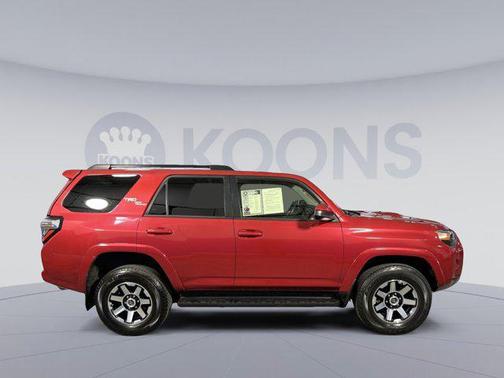 Barcelona Red Metallic 2021 Toyota 4Runner TRD Off Road