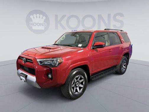 Barcelona Red Metallic 2021 Toyota 4Runner TRD Off Road