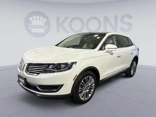 WHITE PLATINUM MET TRI-COAT 2018 Lincoln MKX Reserve
