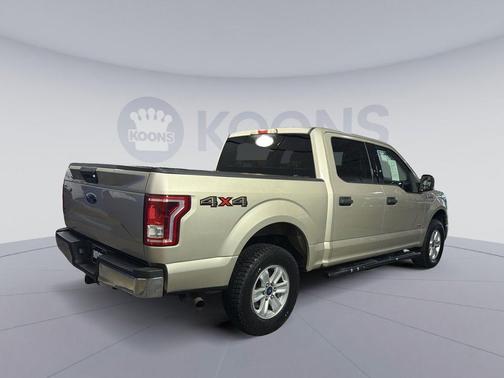 WHITE GOLD 2017 Ford F-150 XLT