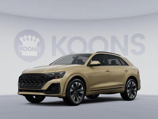 Sakhir Gold Metallic 2025 Audi Q8 55 Premium Plus