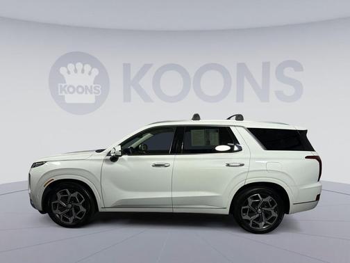Hyper White 2021 Hyundai PALISADE Calligraphy