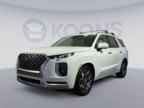Hyper White 2021 Hyundai PALISADE Calligraphy