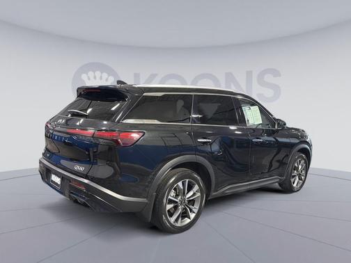 Mineral Black 2023 INFINITI QX60 Luxe