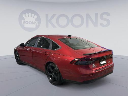 Radiant Red Metallic 2023 Honda Accord Hybrid Sport