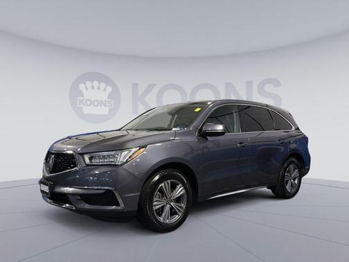 Modern Steel Metallic 2019 Acura MDX 3.5L