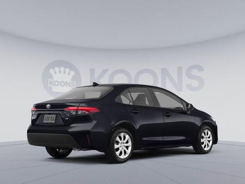 Midnight Black Metallic 2025 Toyota Corolla LE