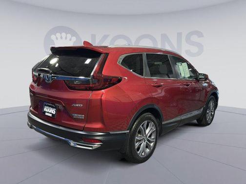 Radiant Red Metallic 2022 Honda CR-V Hybrid Touring