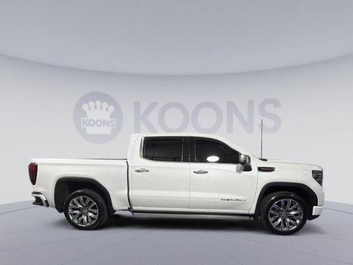 White Frost Tricoat 2023 GMC Sierra 1500 Denali