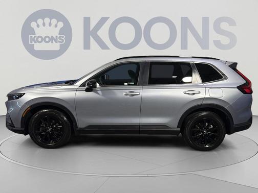 Lunar Silver Metallic 2024 Honda CR-V Hybrid Sport AWD
