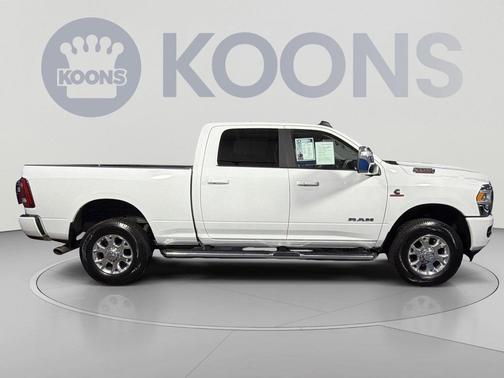 Bright White Clearcoat 2024 RAM 2500 Laramie Crew Cab 4x4 6'4' Box