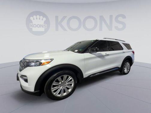 Oxford White 2020 Ford Explorer Limited