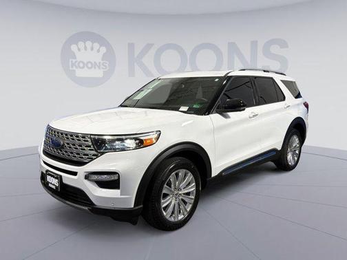 Oxford White 2020 Ford Explorer Limited
