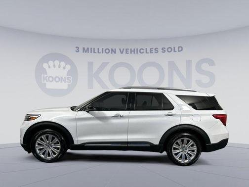 Oxford White 2020 Ford Explorer Limited