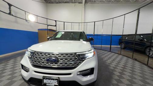 Oxford White 2020 Ford Explorer Limited
